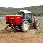 fertilizer spreader variable rate for vineyards